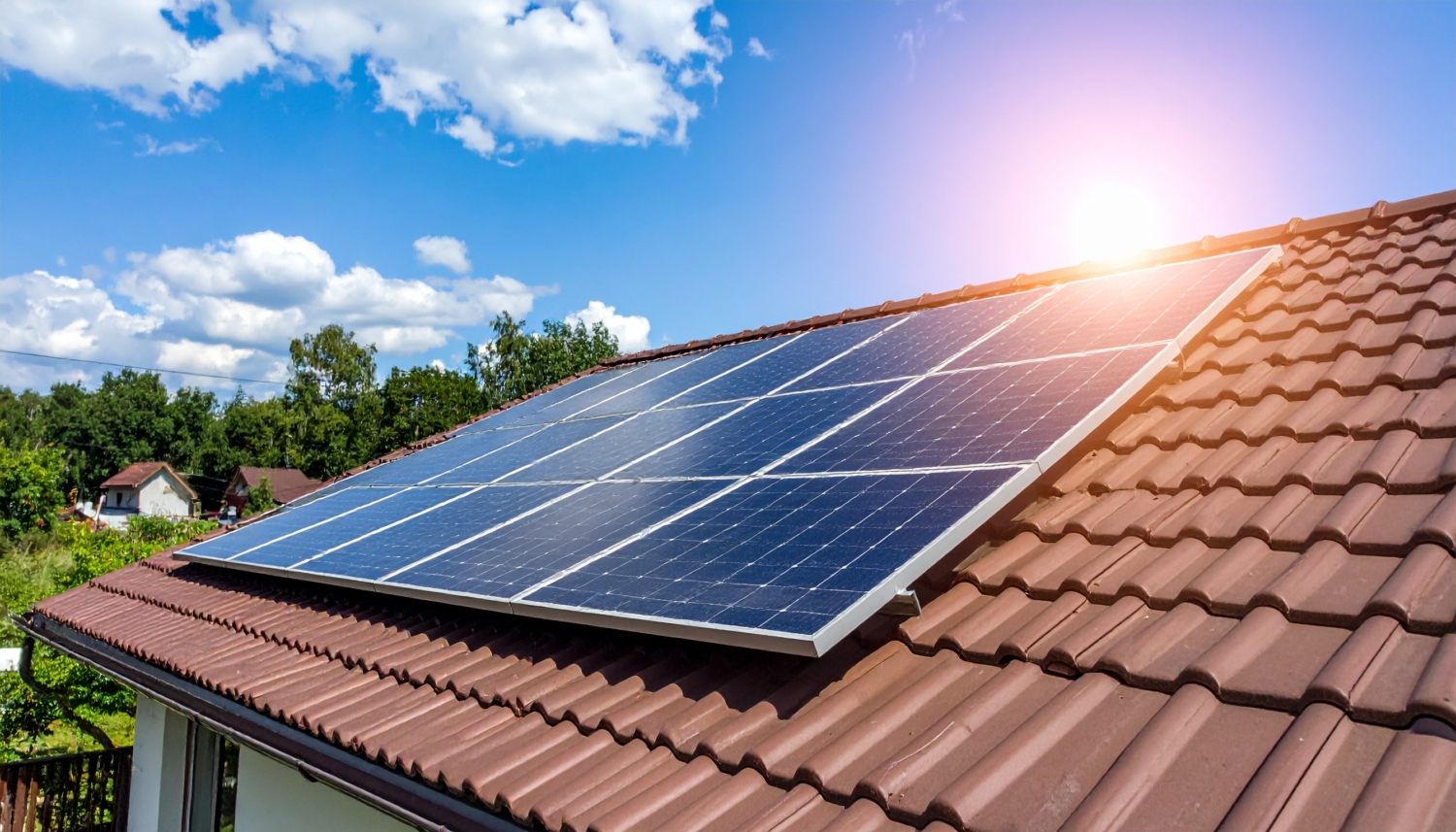 Solarzellen einer Photovoltaikanlage